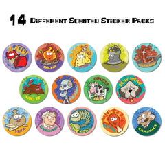 Stink File #3 Scratch and Sniff Sticker Bundle