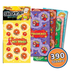 Stink File #3 Scratch and Sniff Sticker Bundle