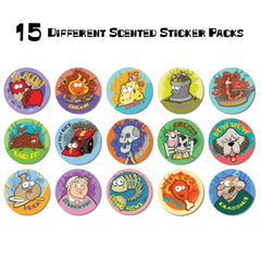 Stink File #3 Scratch and Sniff Sticker Bundle