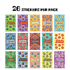 Stink File #3 Scratch and Sniff Sticker Bundle