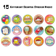 Stink File #4 Scratch and Sniff Sticker Bundle