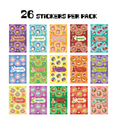 Stink File #4 Scratch and Sniff Sticker Bundle