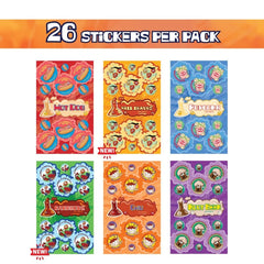 Tailgating Time Sticker 6 Pack