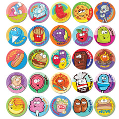 25 round sticker designs