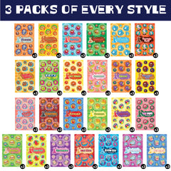 Infographic showing how many sticker packs are included in this bundle
