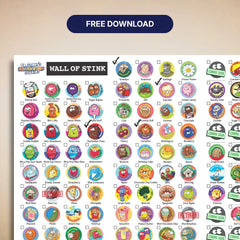 2026-2027 Wall of Stink Collector Checklist (Free Download)