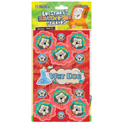 Wet Dog Scratch-N-Sniff Sticker