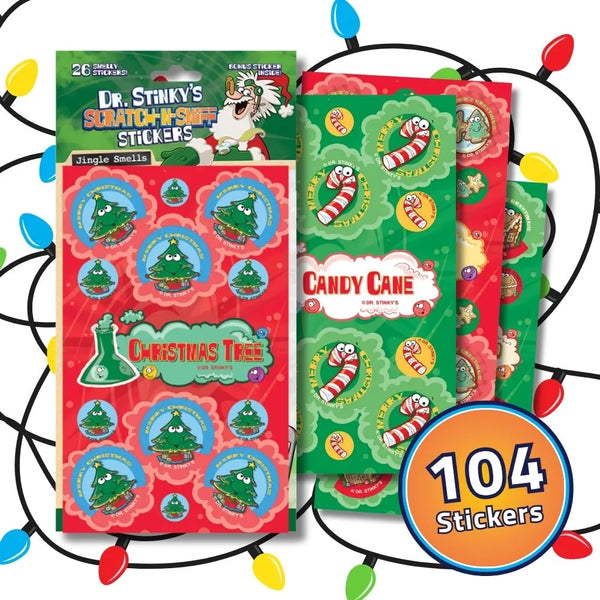 Santa's Favorite Stinky Stickers