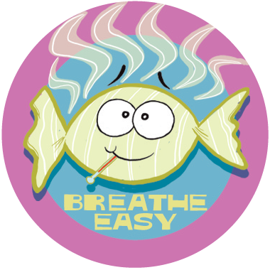 Cough Drop Scratch-N-Sniff Sticker – Dr Stinky's