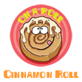 Cinnamon Roll Sticker