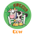 Cow Sticker