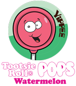watermelon tootsie roll pop