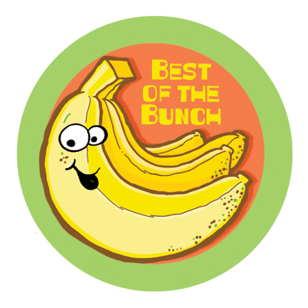 Dr. Stinky Scratch-N-Sniff Stickers Banana
