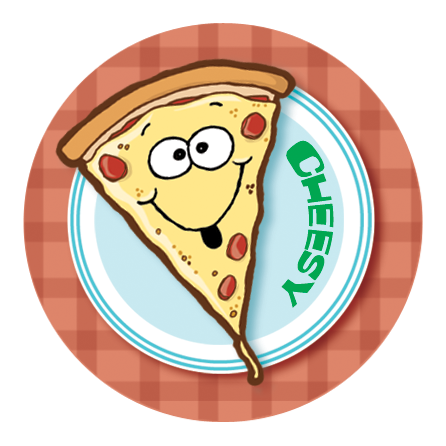 Dr. Stinky Scratch-N-Sniff Stickers Pizza