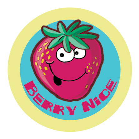 Dr. Stinky Scratch-N-Sniff Stickers Strawberry