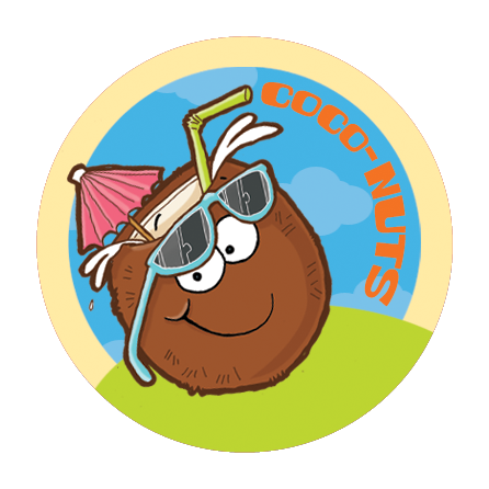 Dr. Stinky Scratch-N-Sniff Stickers Coconut