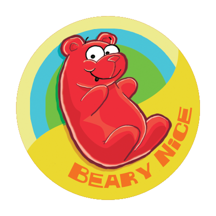 Dr. Stinky Scratch-N-Sniff Stickers Gummi Bear