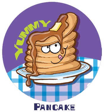 Dr. Stinky Scratch-N-Sniff Stickers Pancake