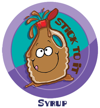 Dr. Stinky Scratch-N-Sniff Stickers Syrup