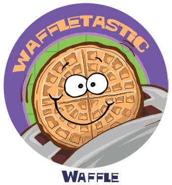 Dr. Stinky Scratch-N-Sniff Stickers Waffle