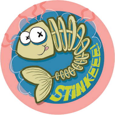 Dr. Stinky Scratch-N-Sniff Stickers Fish