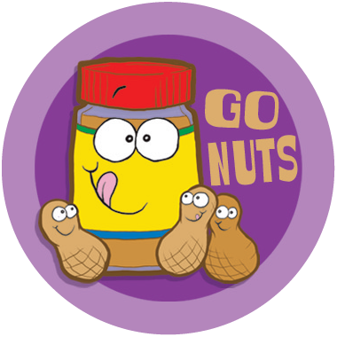 Dr. Stinky Scratch-N-Sniff Stickers Peanut Butter