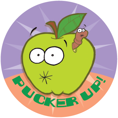 Dr. Stinky Scratch-N-Sniff Stickers Sour Apple 