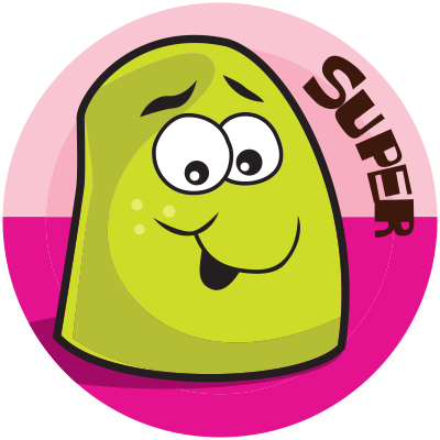 Dr. Stinky Scratch-N-Sniff Stickers Lime Dots
