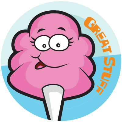 Dr. Stinky Scratch-N-Sniff Stickers Fluffy Stuff