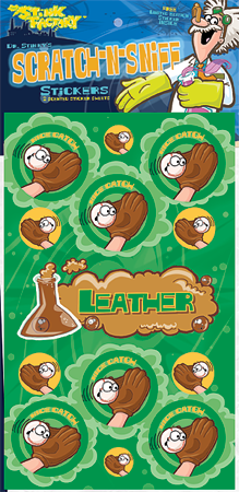 Dr. Stinky Scratch-N-Sniff Stickers Leather Package