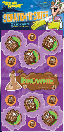 Dr. Stinky Scratch-N-Sniff Stickers Blu Snowcone Package