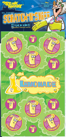 Dr. Stinky Scratch-N-Sniff Stickers Lemonade Package